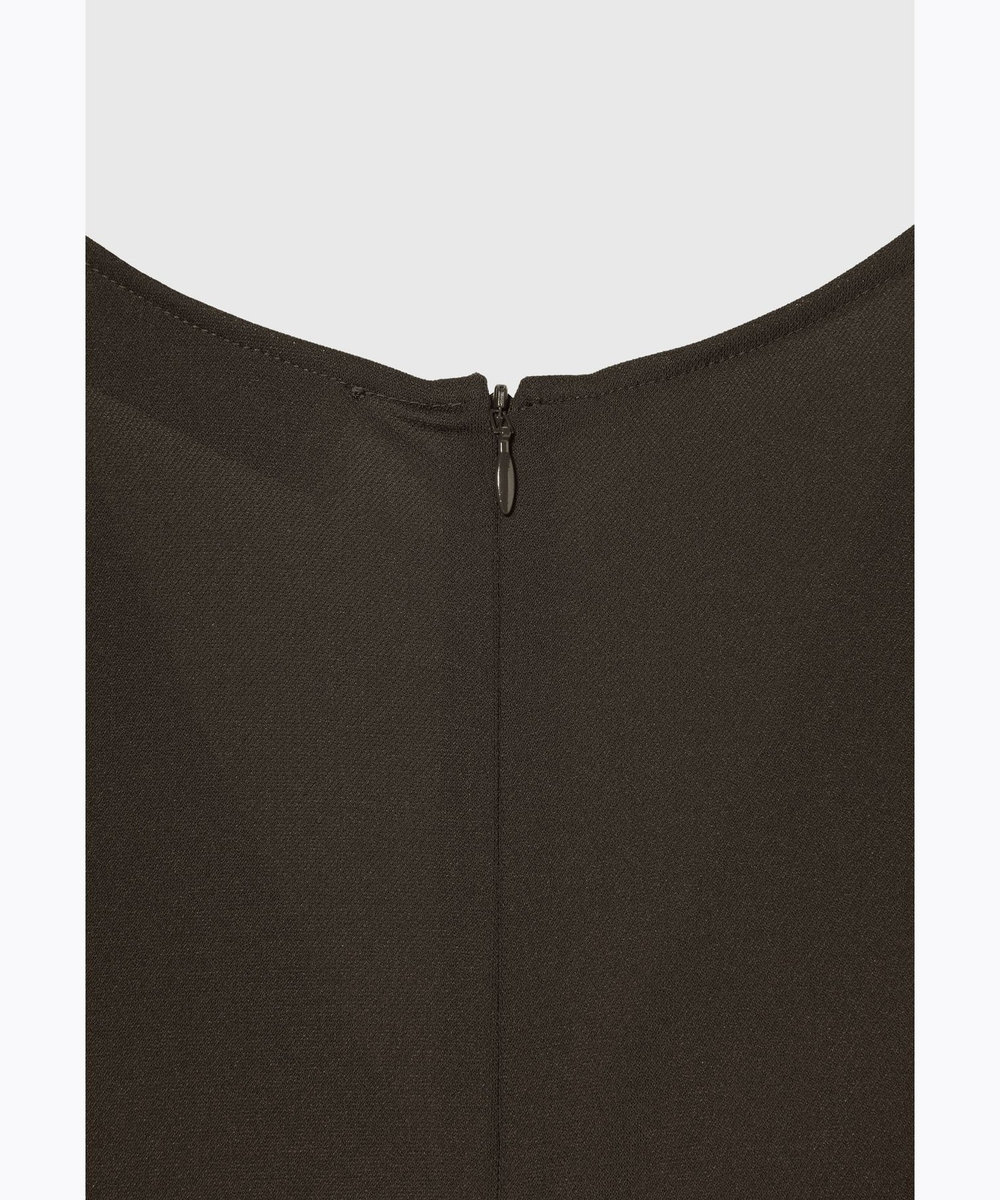 DÉPAREILLÉ TRIACETATE JERSEY COMBINAISON / トリアセテートジャージーコンビネゾン ブラウン