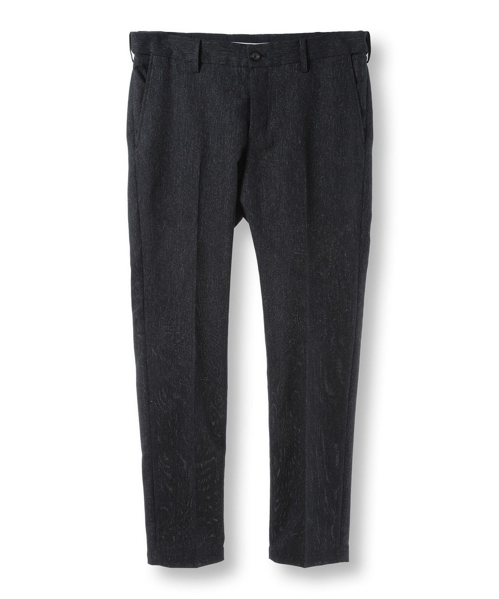 MEN'S BIGI 【ACTIVE TAILOR/アクティブテイラー】カラミメッシュストレッチパンツ ブラック