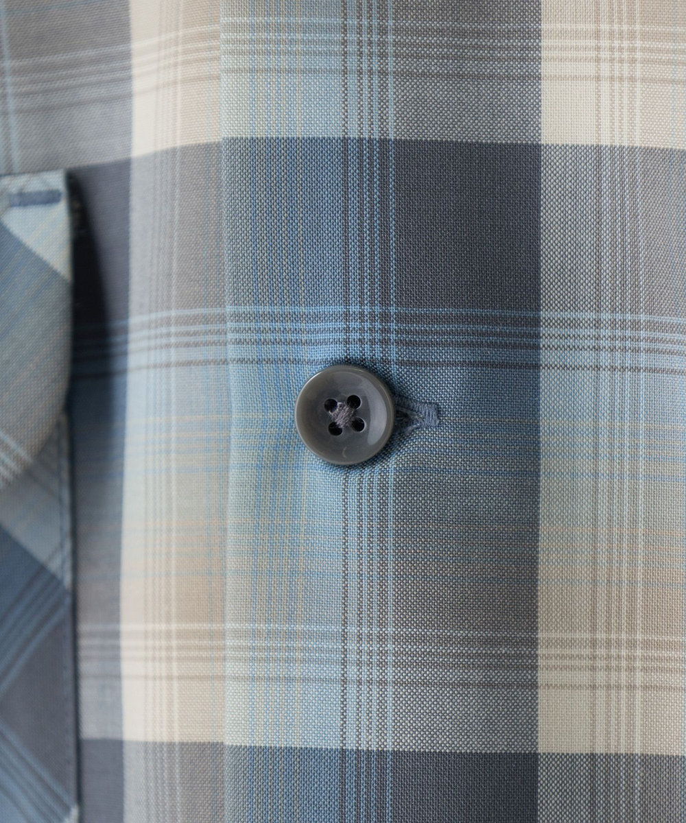 MEN'S BIGI 【PENDLETON/ペンドルトン】アーカイブチェック オープンカラーシャツ ブルー