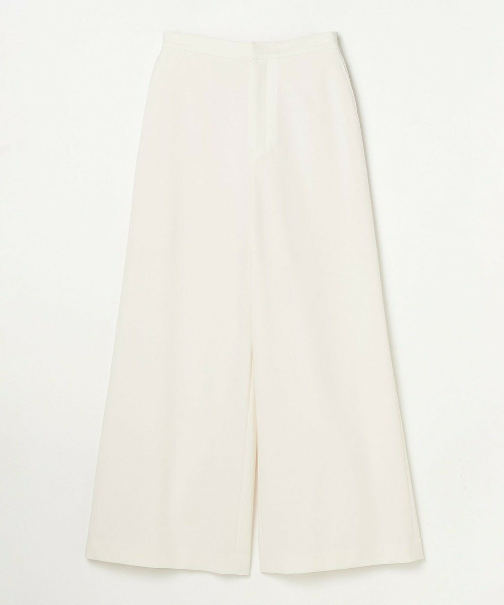 L'EQUIPE COUTURIER 60/2Vダブルクロスパンツ ホワイト