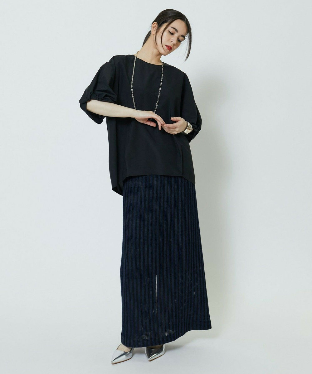 feerique ラッセルタイトスカート ネイビー