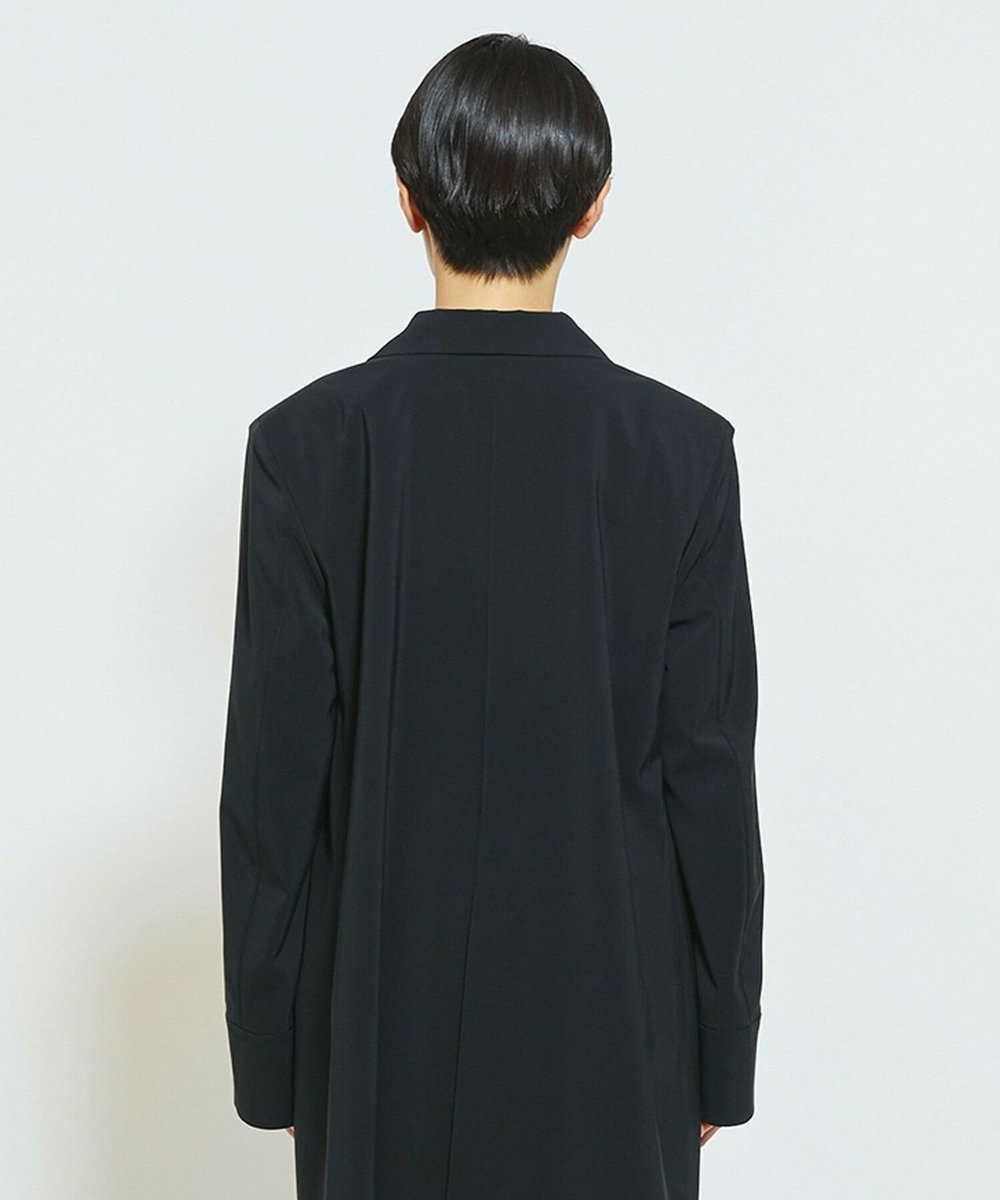 MOGA Collection MOGA Collection Cu/Pメランジロングジャケット ブラック