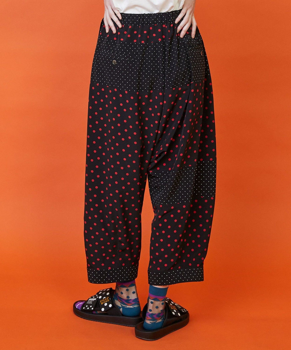 FRAPBOIS デシンドット パンツ レッド