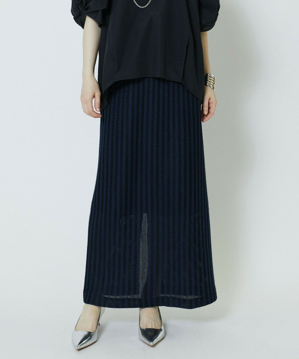 feerique ラッセルタイトスカート ネイビー