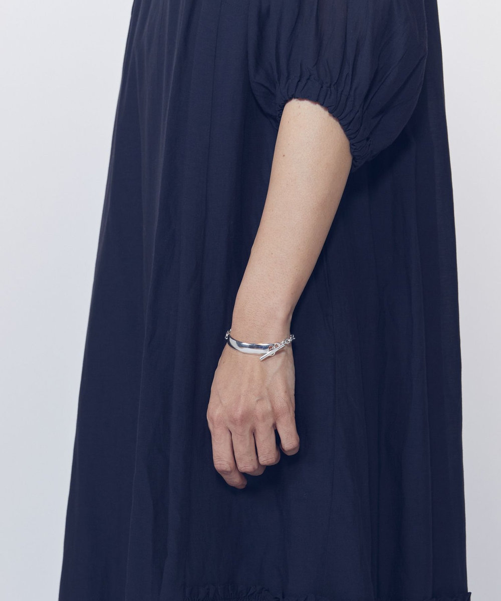 1er Arrondissement ＜Lemme.（レム）＞プレートチェーンブレスレット シルバー