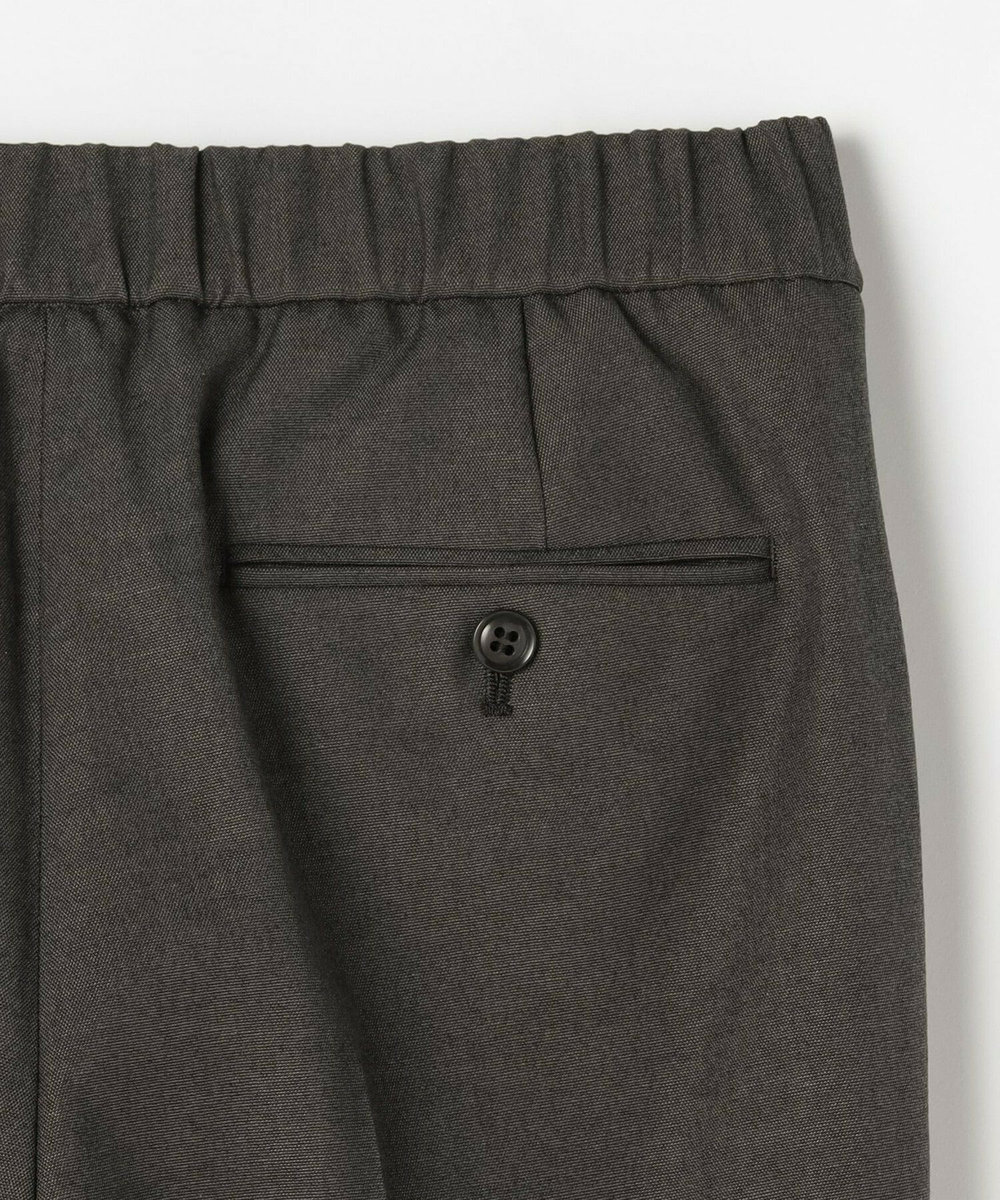 MOGA 綿麻オックスストレッチパンツ ブラウン