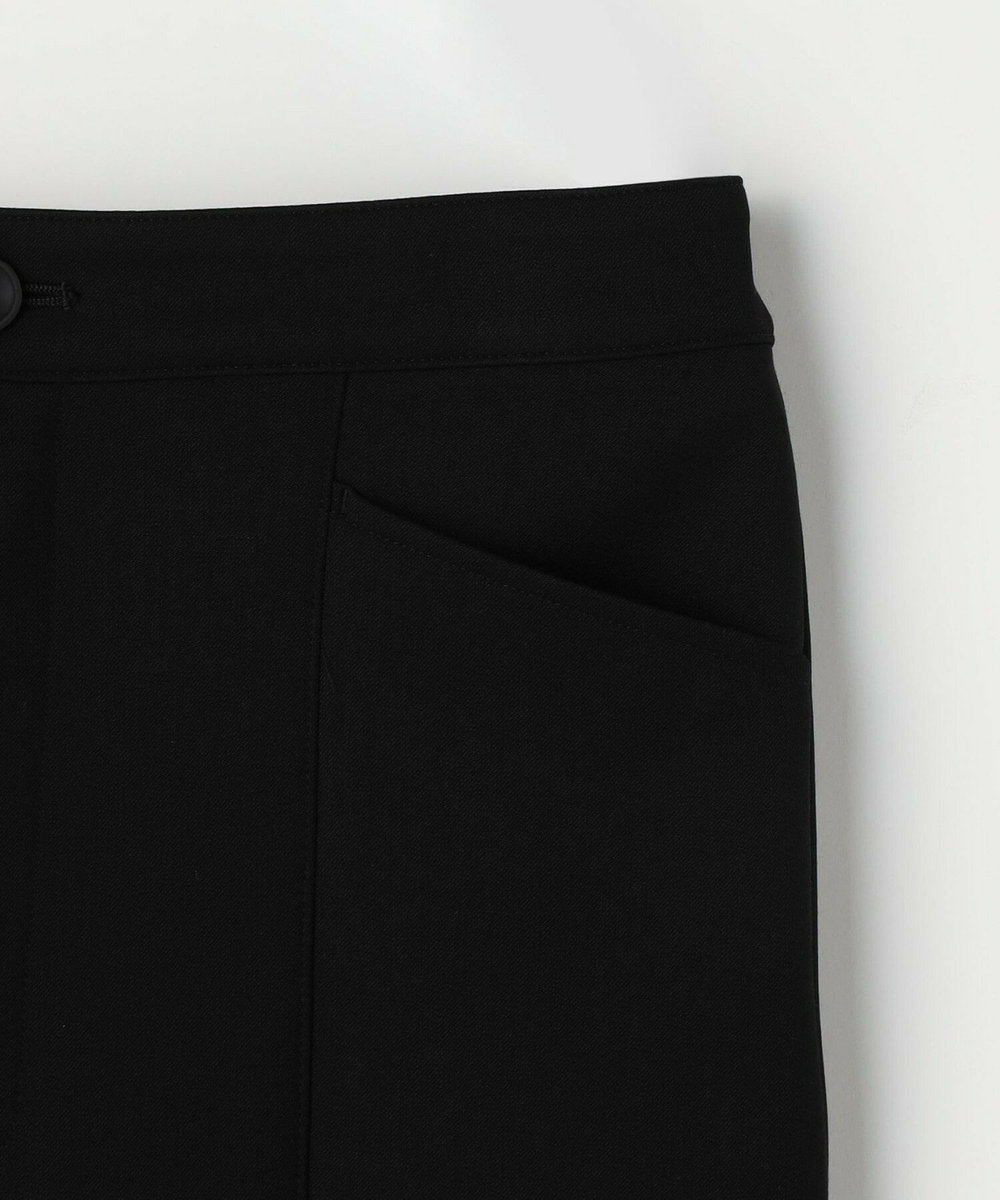 L'EQUIPE バックブラッシュツイルパンツ ブラック