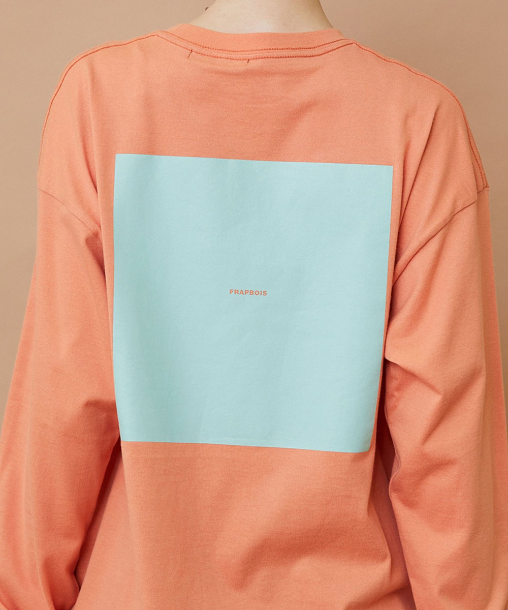 FRAPBOIS テイストL/S T オレンジ