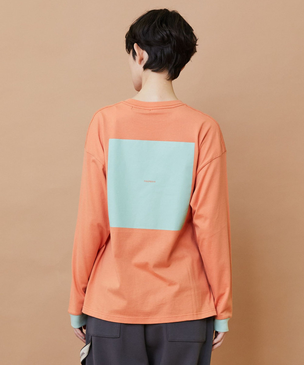 FRAPBOIS テイストL/S T オレンジ