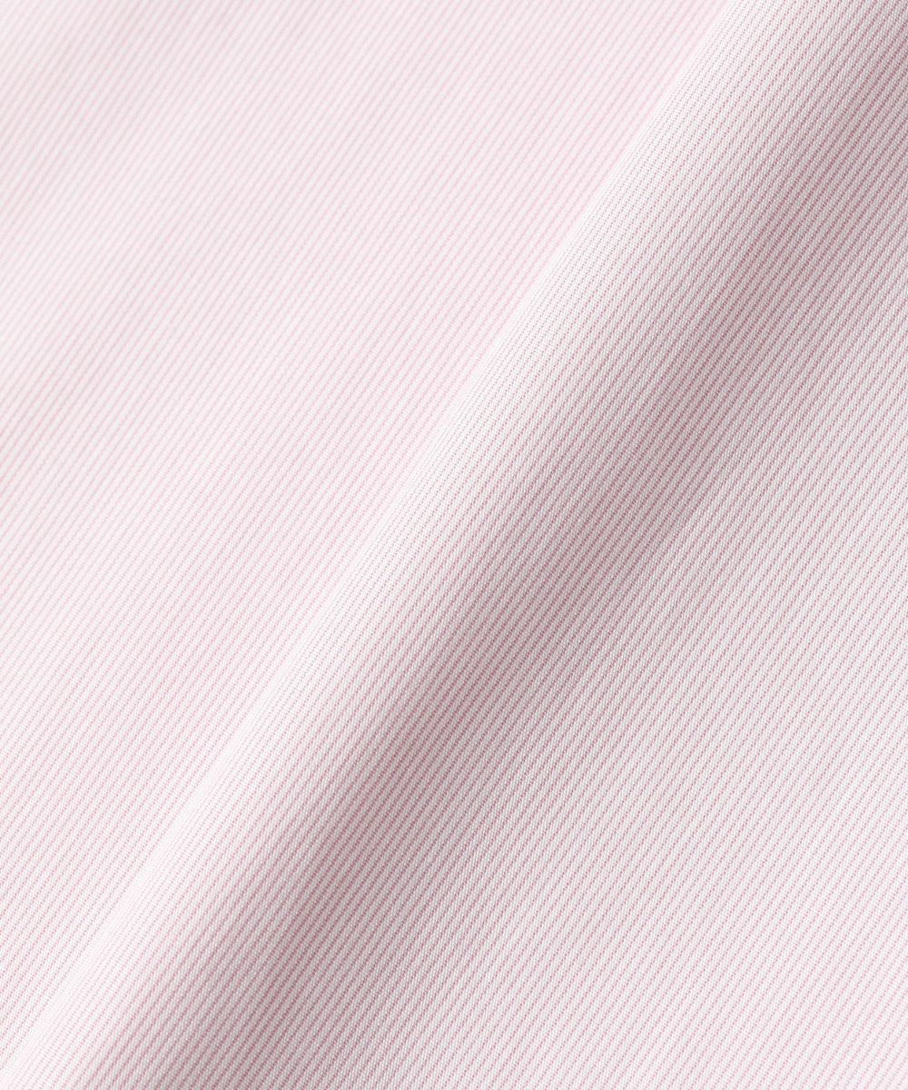 DÉPAREILLÉ PINSTRIPE BOW SHIRT / ピンストライプボウシャツ ピンク