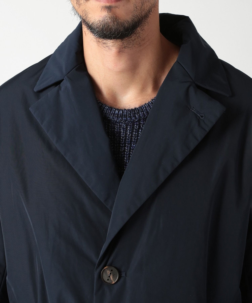 MEN'S BIGI 【hevo/イーヴォ】別注ポリエステルコットンタフタコート ネイビー