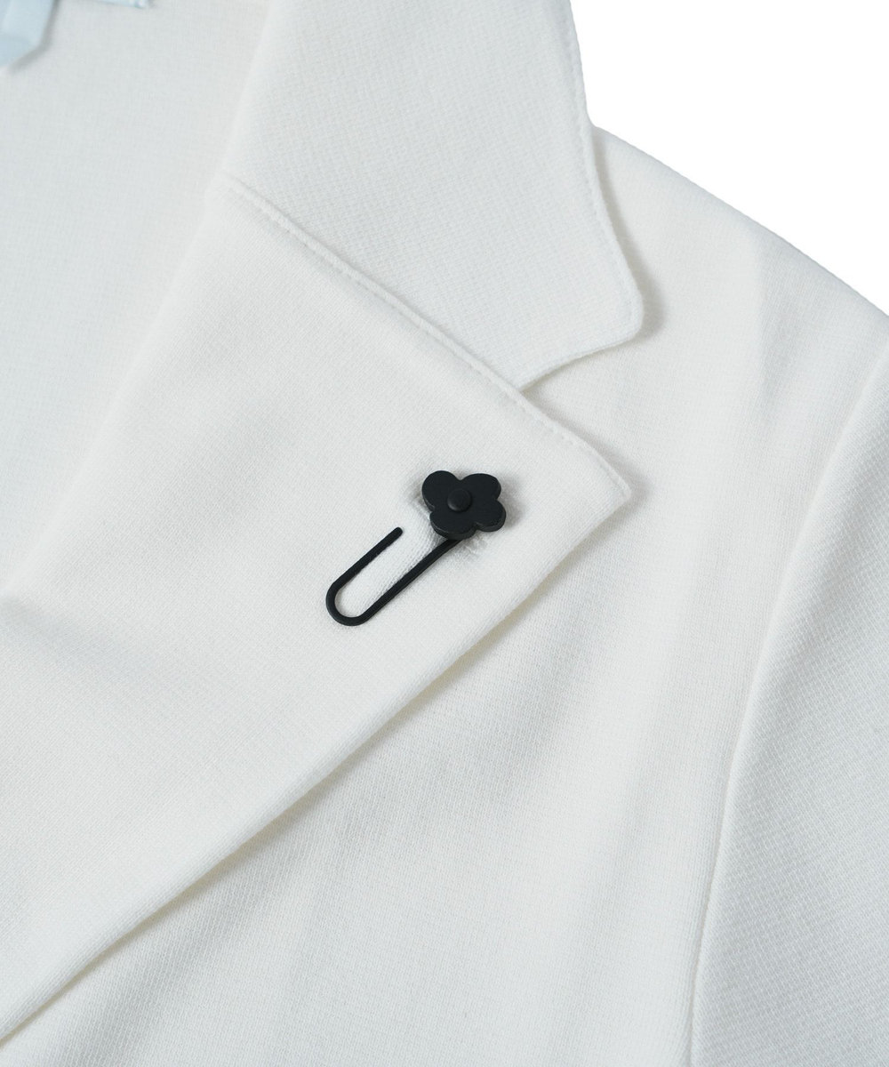 MEN'S BIGI 【LARDINI/ラルディーニ】ニットジャケット オフホワイト