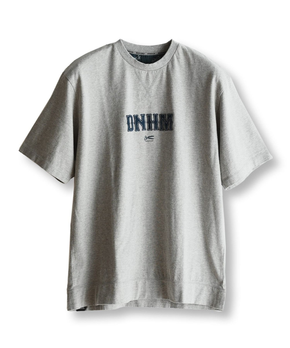 MEN'S BIGI 【DENHAM/デンハム】別注 ロゴTEE グレー
