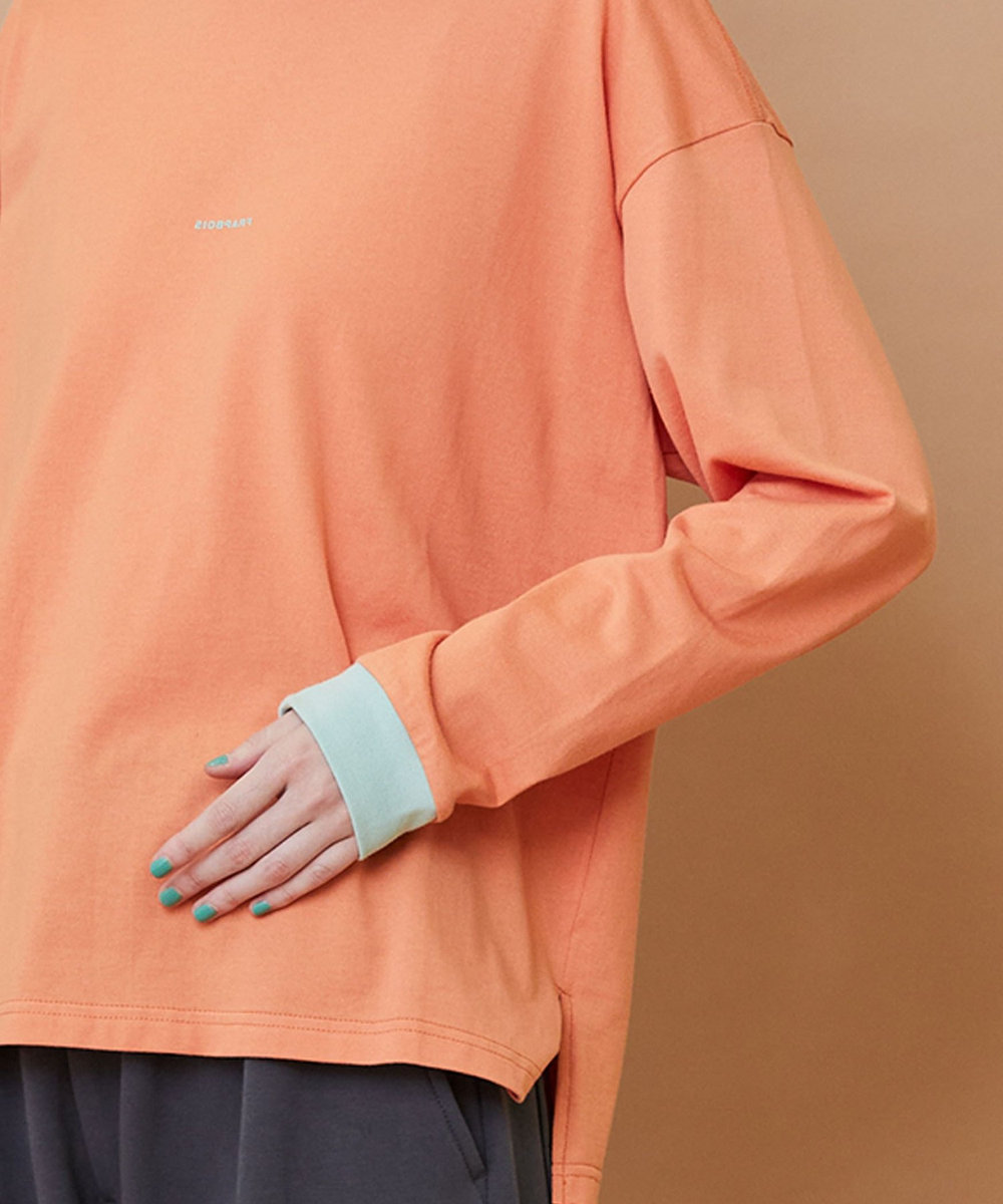 FRAPBOIS テイストL/S T オレンジ