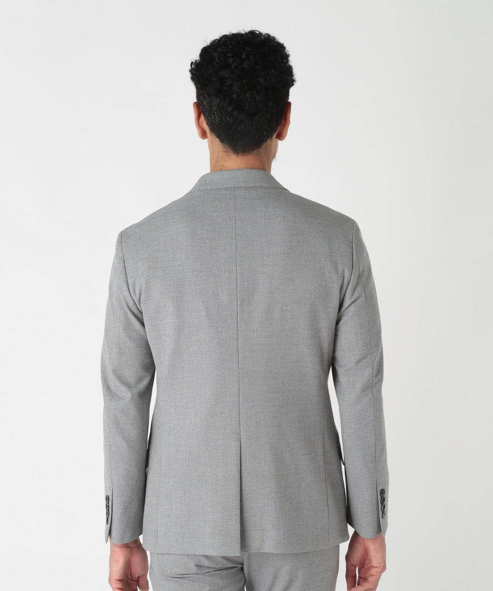 MEN'S BIGI 360度ストレッチTRジャケット<接触冷感> グレー