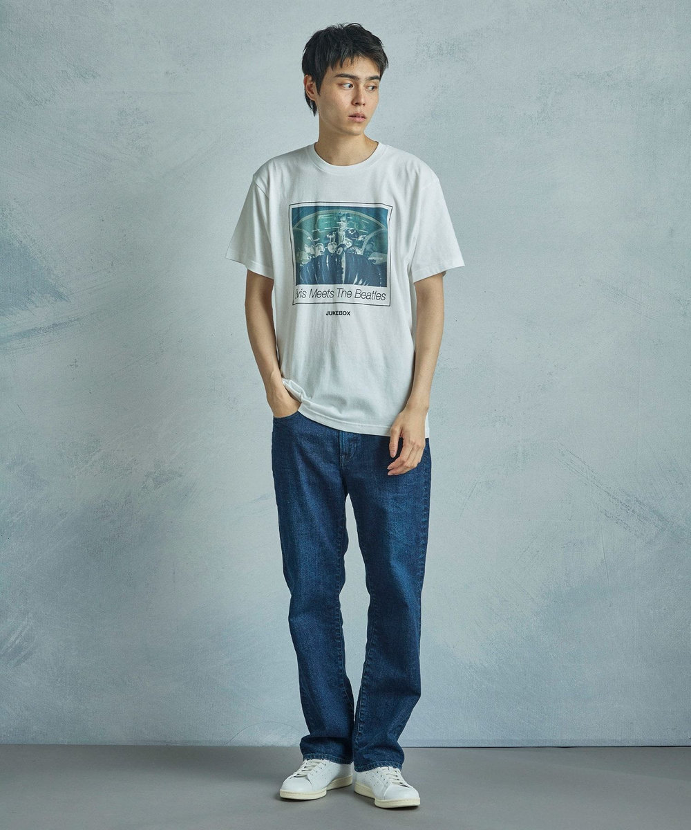MEN'S BIGI 【RED CARD/レッドカード】別注 Rhythm Straight ネイビー