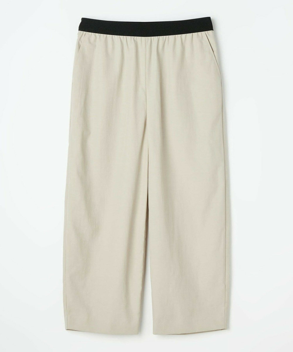 L'EQUIPE エアリータフタパンツ グレイッシュベージュ