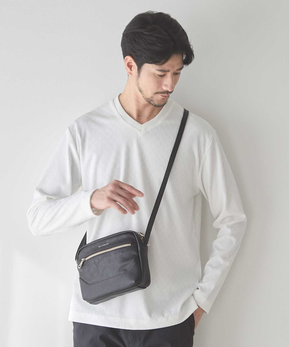 UNION STATION 【Prosperity/プロスペリティ×UNIONSTATION 別注】ミニショルダーバッグ/カメラバッグ ネイビー
