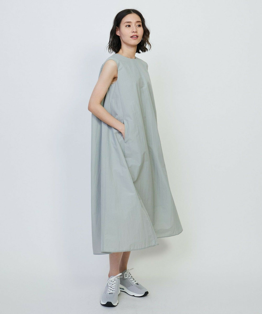 L'EQUIPE L’EQUIPE × ASH コラボ　メッシュコンビスニーカー ライトグレー