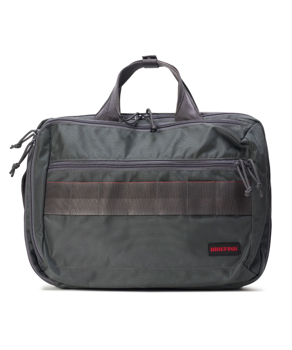 MEN'S BIGI 【BRIEFING/ブリーフィング】BS BOX 2WAY PACK AG ブリーフケース グレー