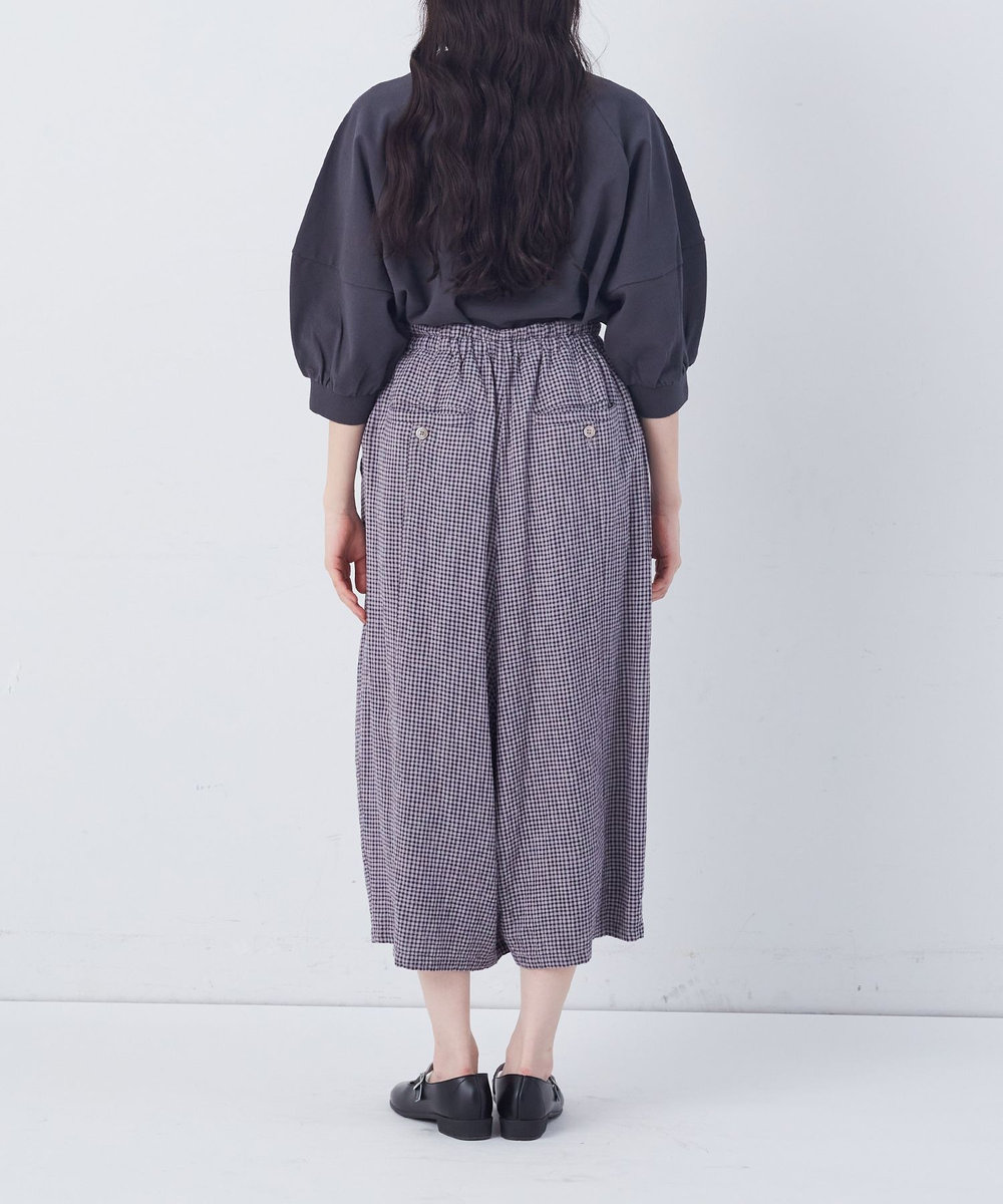 congés payés ADIEU TRISTESSE 【FAVE】シャーリングワイドサルエルパンツ グレー系その他