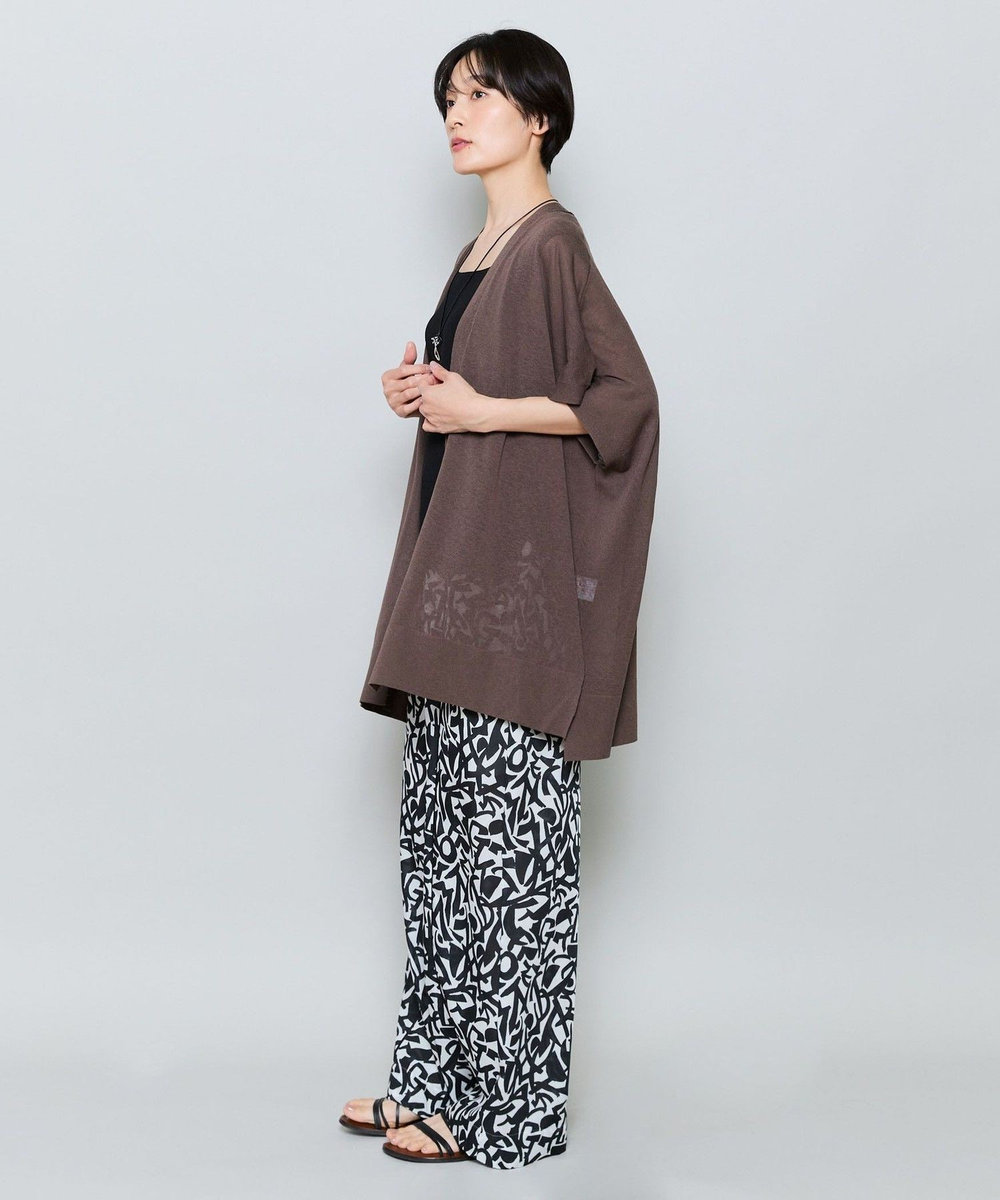 MOGA PATIOカーディガン ブラウン