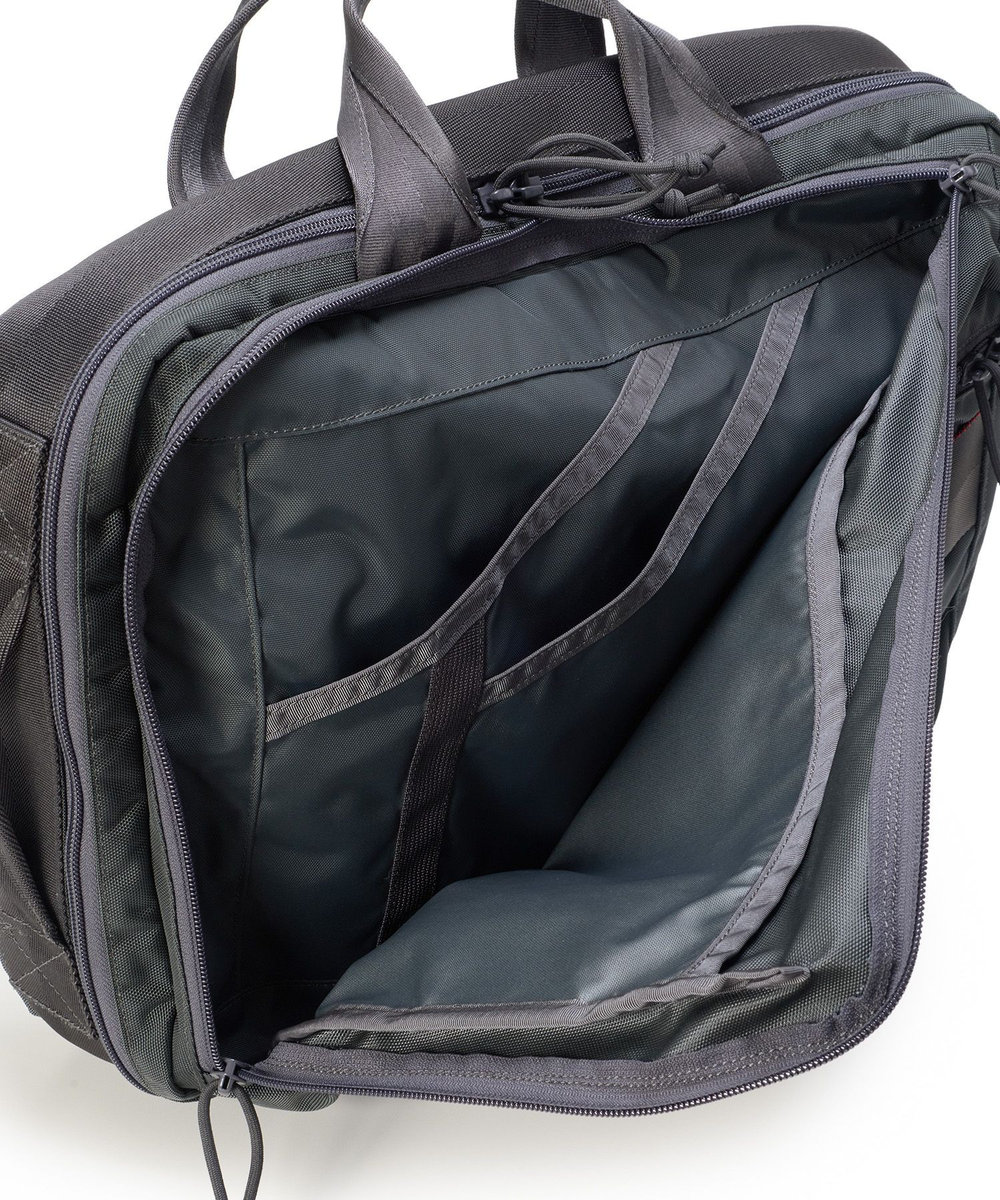 MEN'S BIGI 【BRIEFING/ブリーフィング】BS BOX 2WAY PACK AG ブリーフケース グレー
