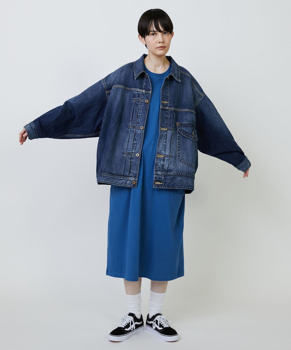 FRAPBOIS Lee×FRAPBOIS COW BOY JACKET ブルー