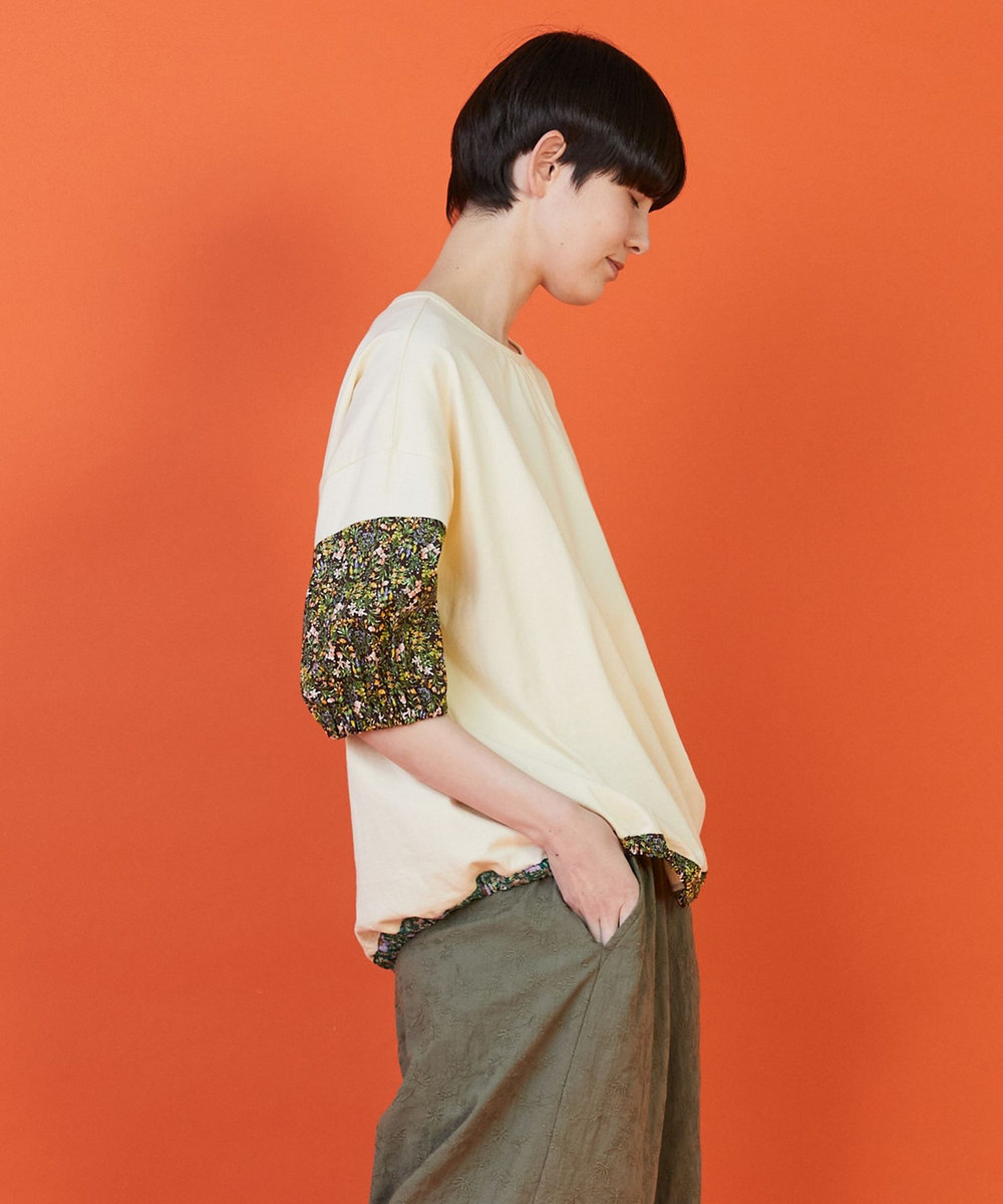 FRAPBOIS Ｗ．Ｆ．Ｔ Tシャツ クリーム