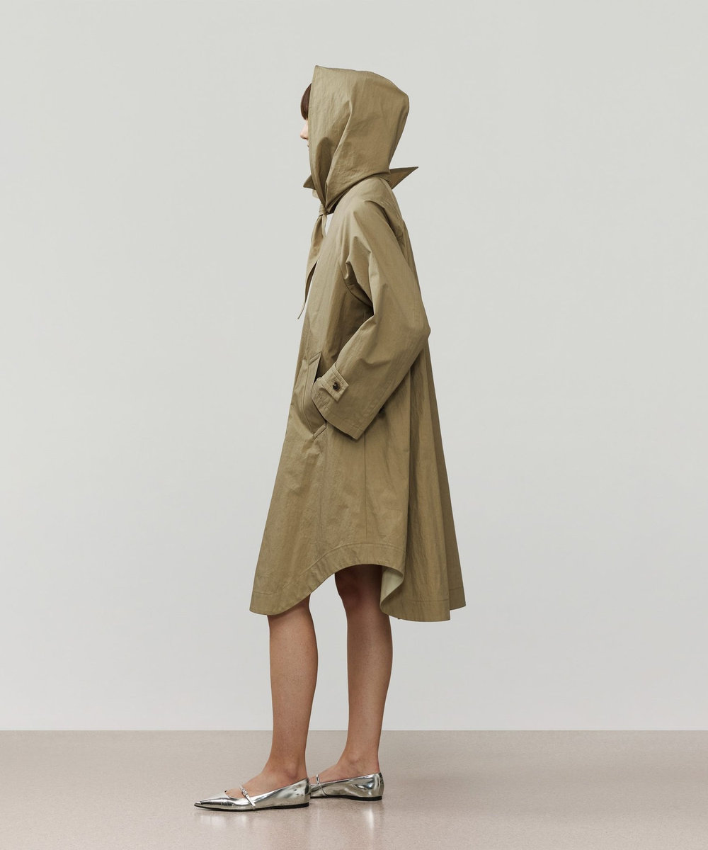 DÉPAREILLÉ GABARDINE BALMACAAN COAT / ギャバジンバルマカーンコート ベージュ