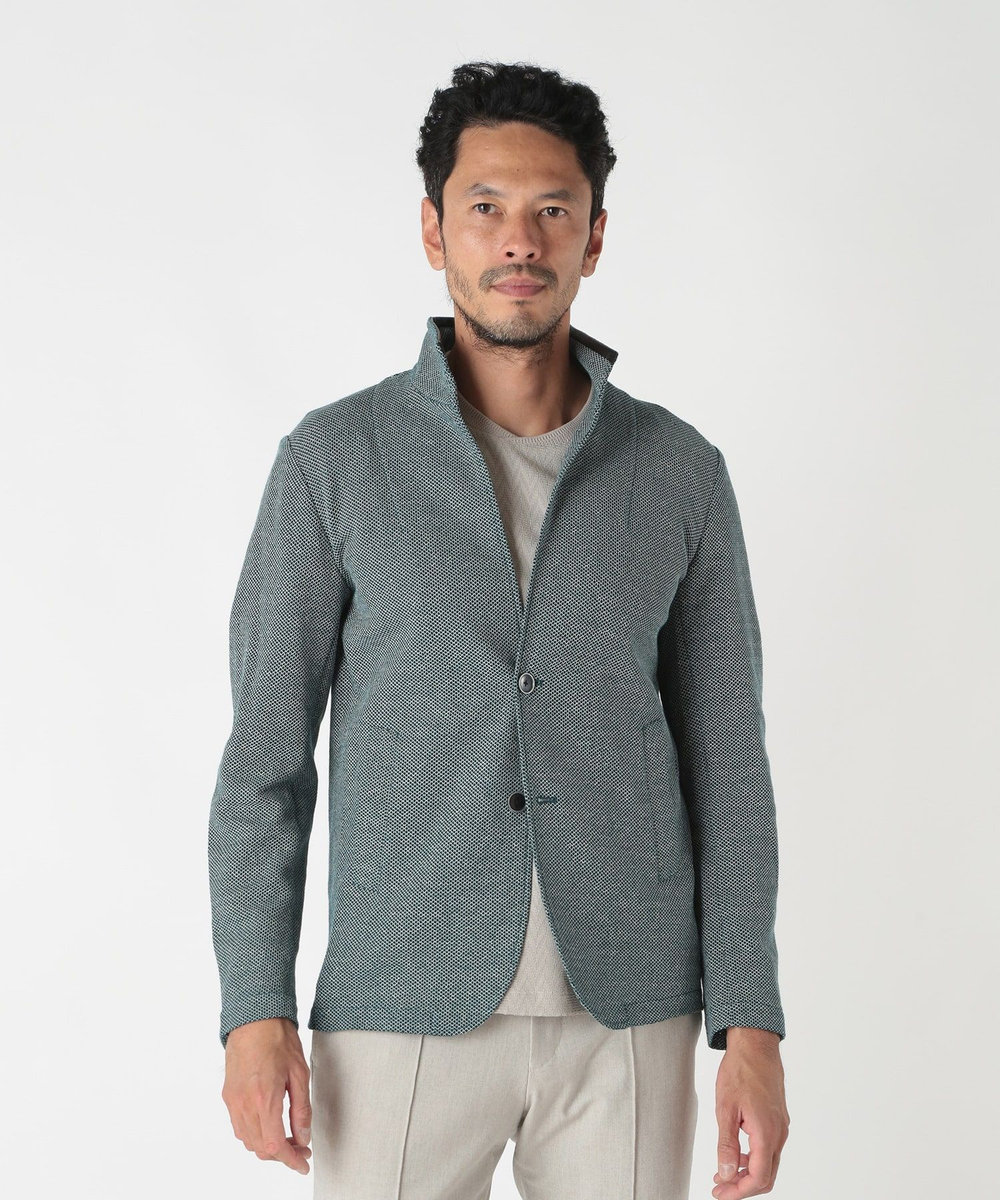 MEN'S BIGI ハニカムメッシュカットジャケット グリーン系その他
