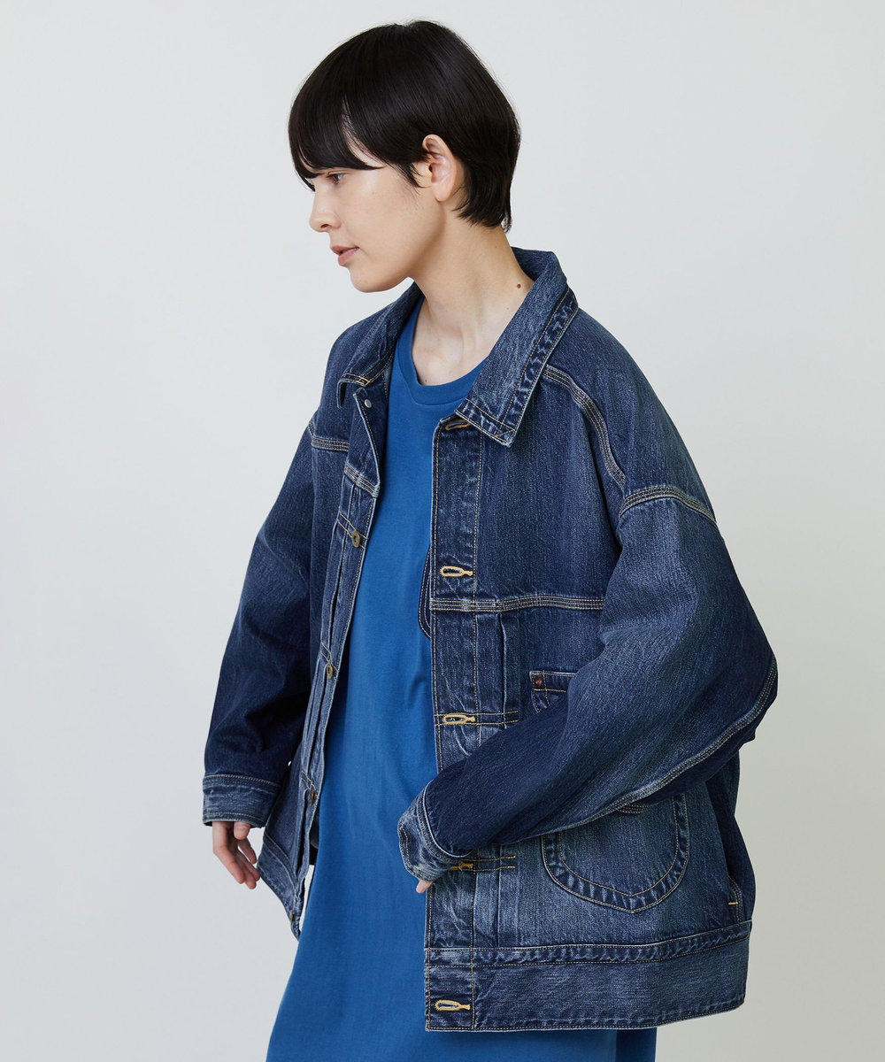 FRAPBOIS Lee×FRAPBOIS COW BOY JACKET ブルー