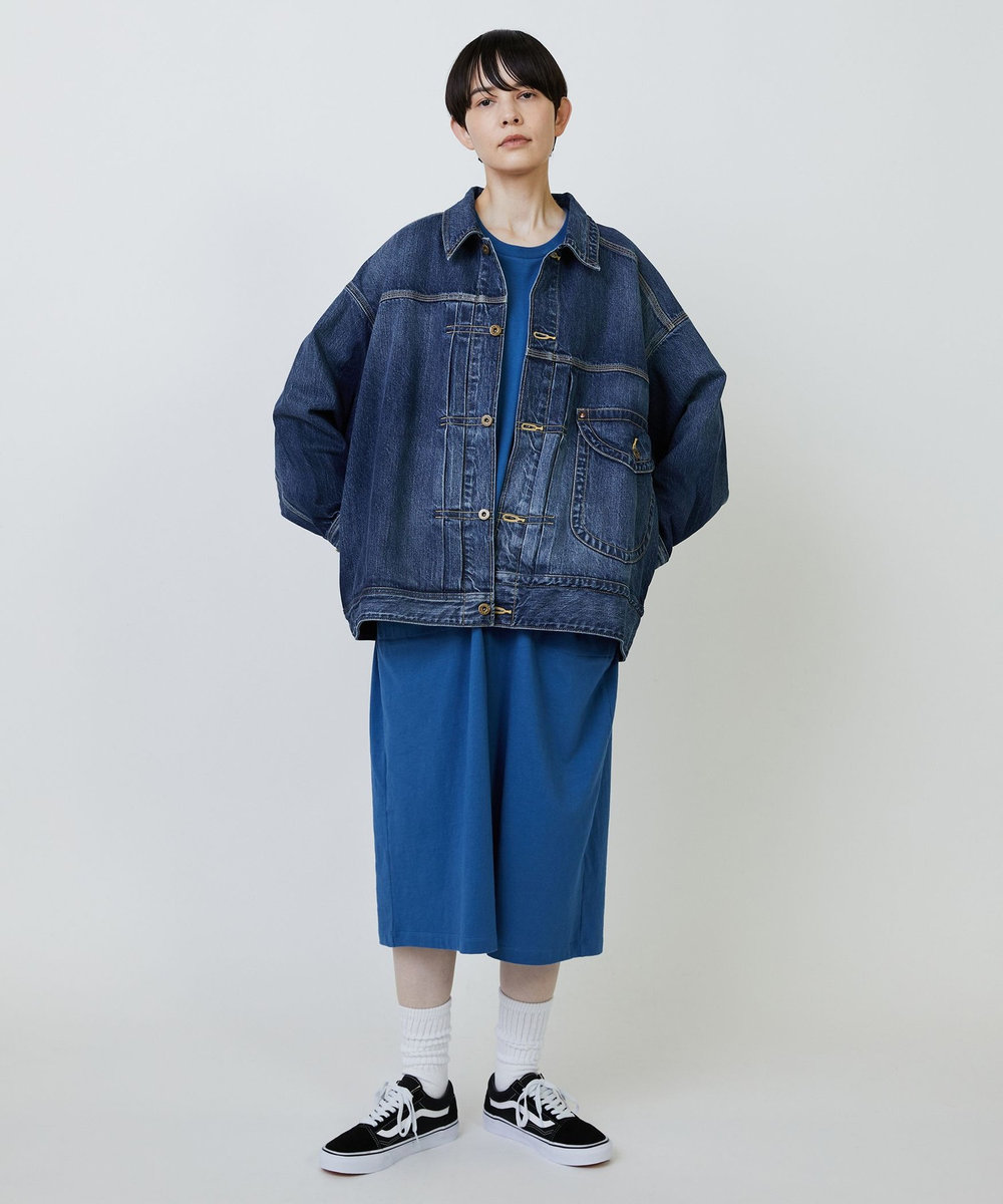 FRAPBOIS Lee×FRAPBOIS COW BOY JACKET ブルー