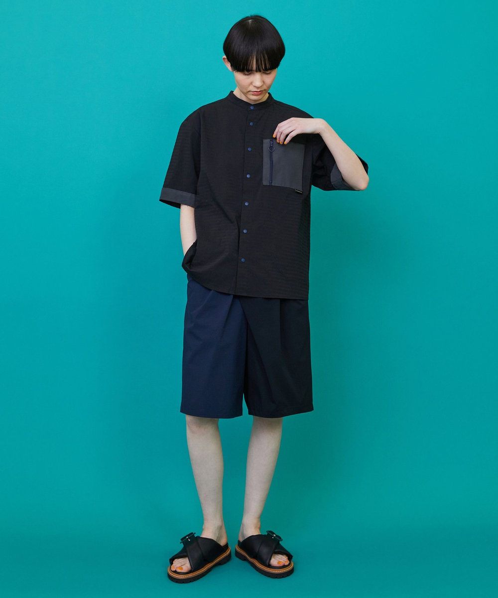 FRAPBOIS トーンハーフ パンツ ブルー系その他