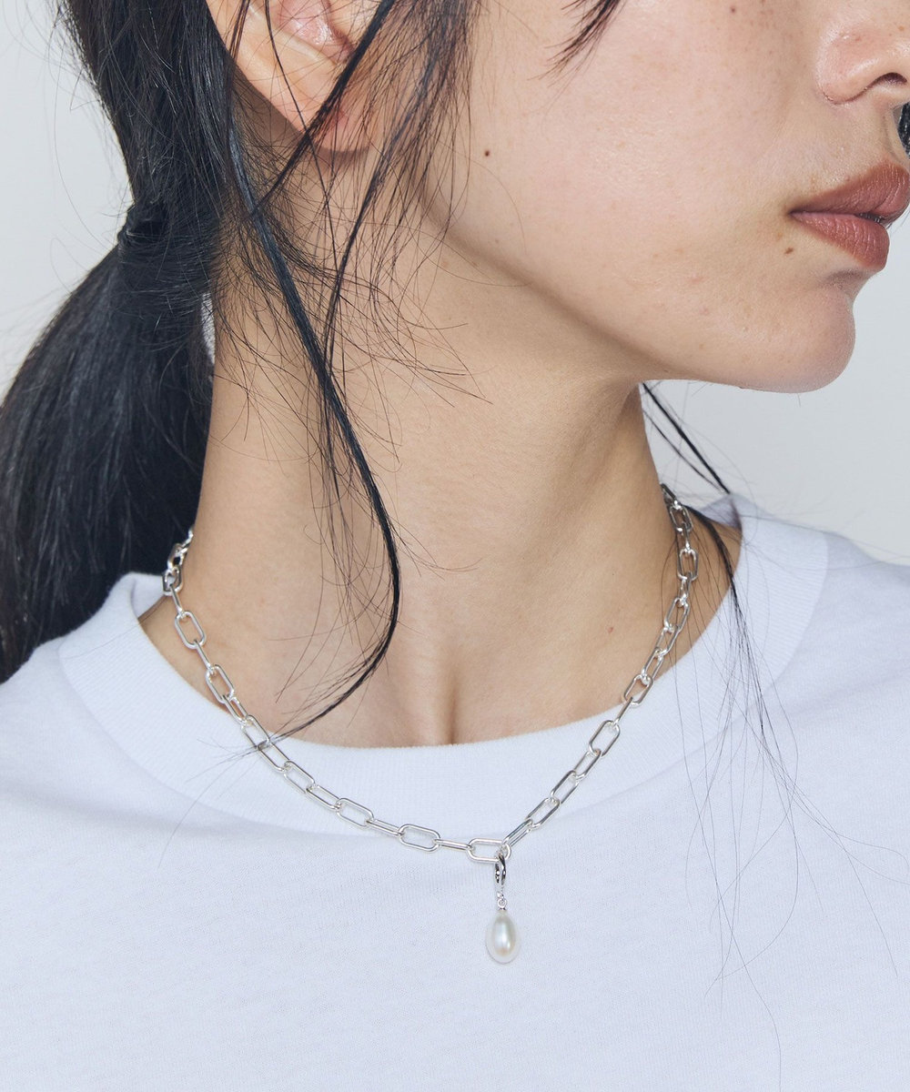 1er Arrondissement ＜YVETTE（イヴェット）＞別注パールチャーム シルバー
