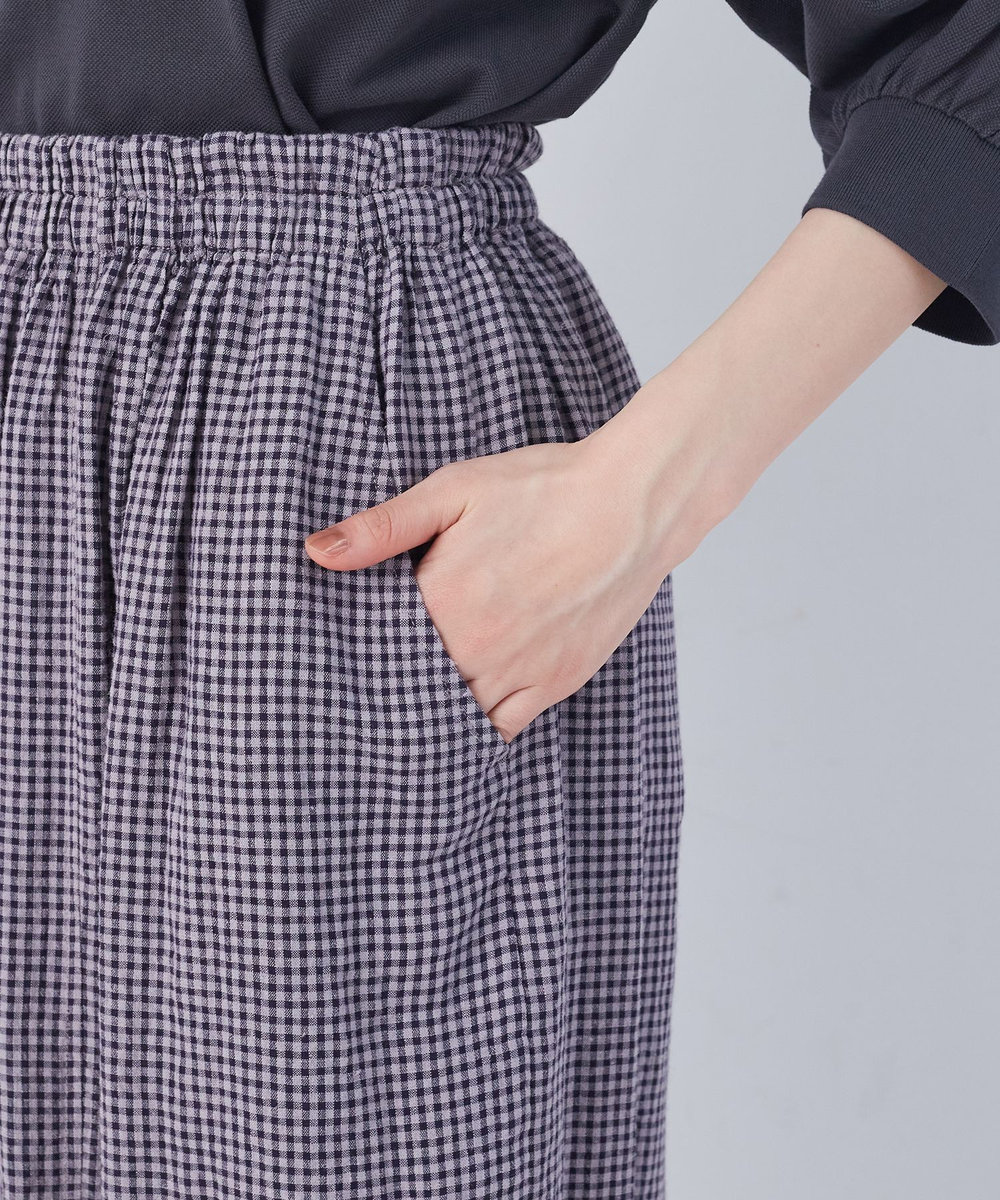 congés payés ADIEU TRISTESSE 【FAVE】シャーリングワイドサルエルパンツ グレー系その他
