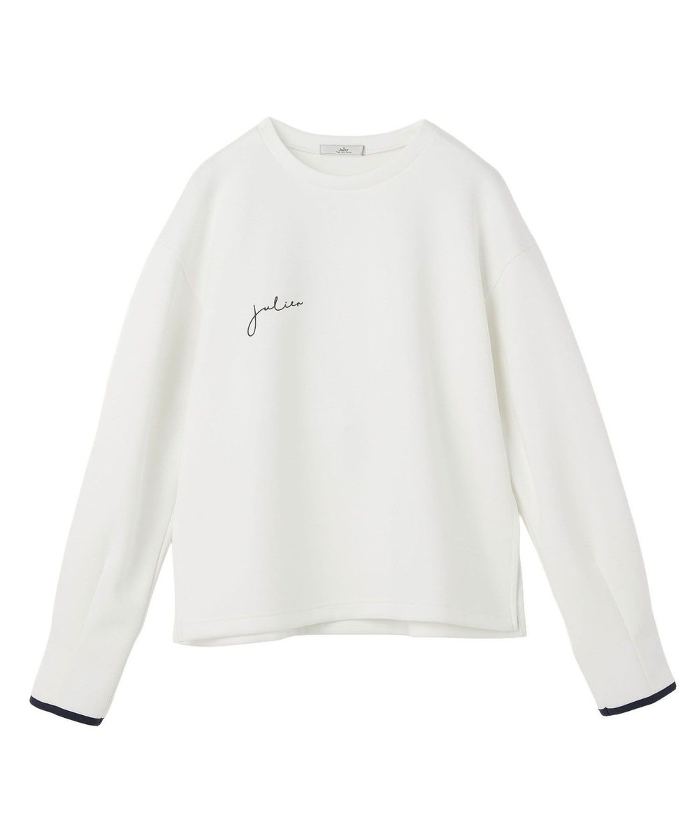 Julier ダブルエアープルオーバー［エコ］	 ホワイト