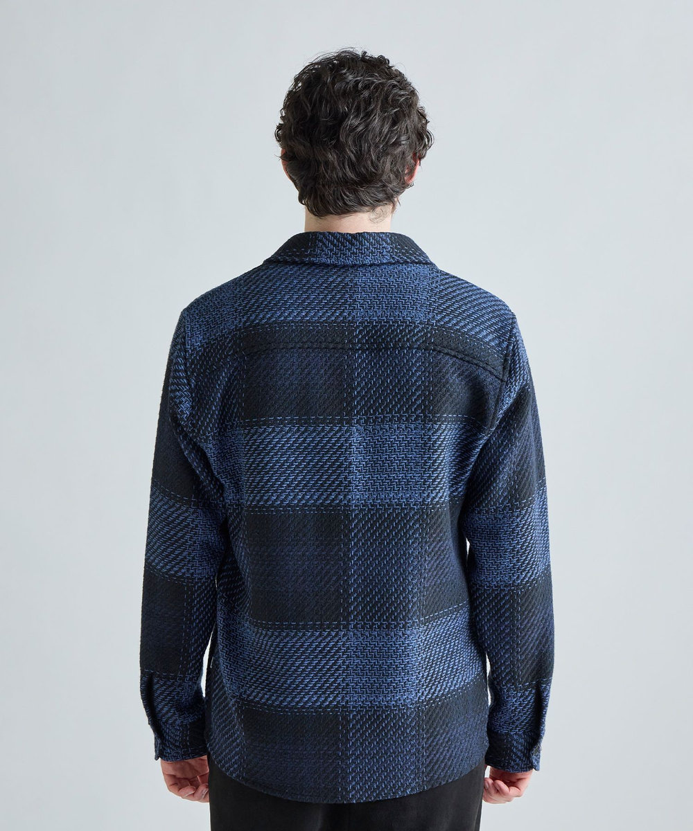 MEN'S BIGI 《別注》WAX LONDON ジャストフィットニットブルゾン グレー系その他