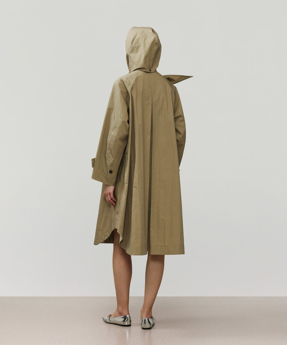 DÉPAREILLÉ GABARDINE BALMACAAN COAT / ギャバジンバルマカーンコート ベージュ