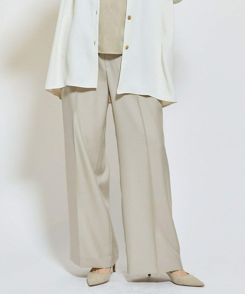 MOGA Collection MOGA Collection トリアセウールパンツ ベージュ