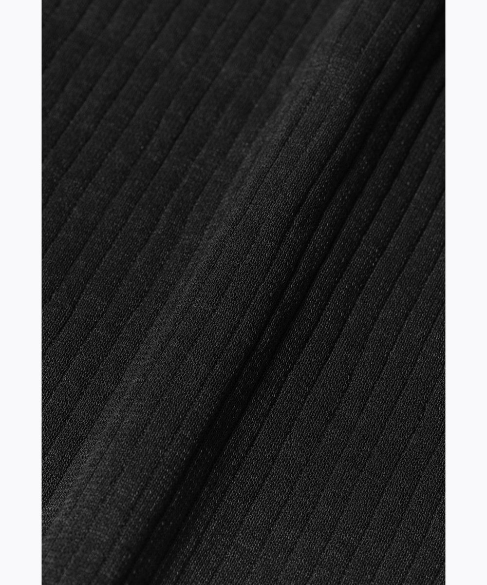 DÉPAREILLÉ SHEER RIB PULLOVER / シアーリブプルオーバー ブラック