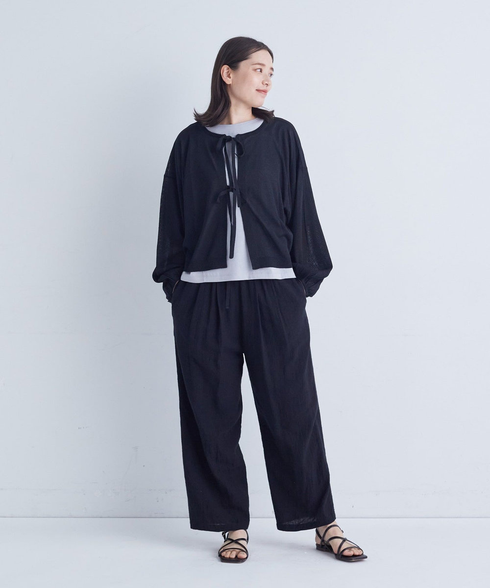 ADIEU TRISTESSE オフボディシルエットTシャツ ブルー