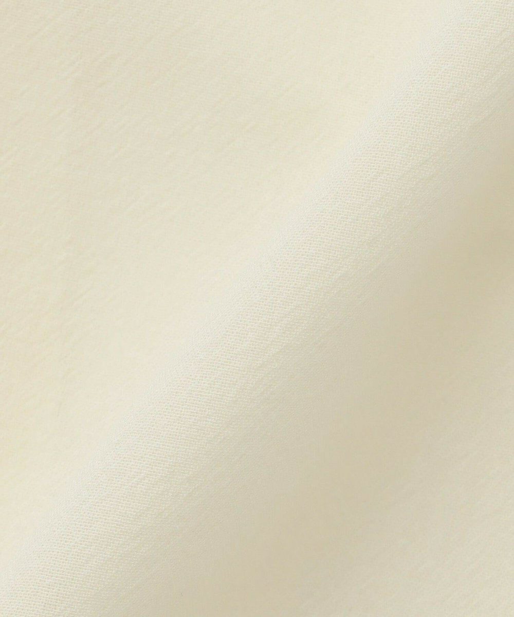 feerique Lサイズ（大きいサイズ） 【大きいサイズ】feerique TRENOシャーリングブラウス オフホワイト