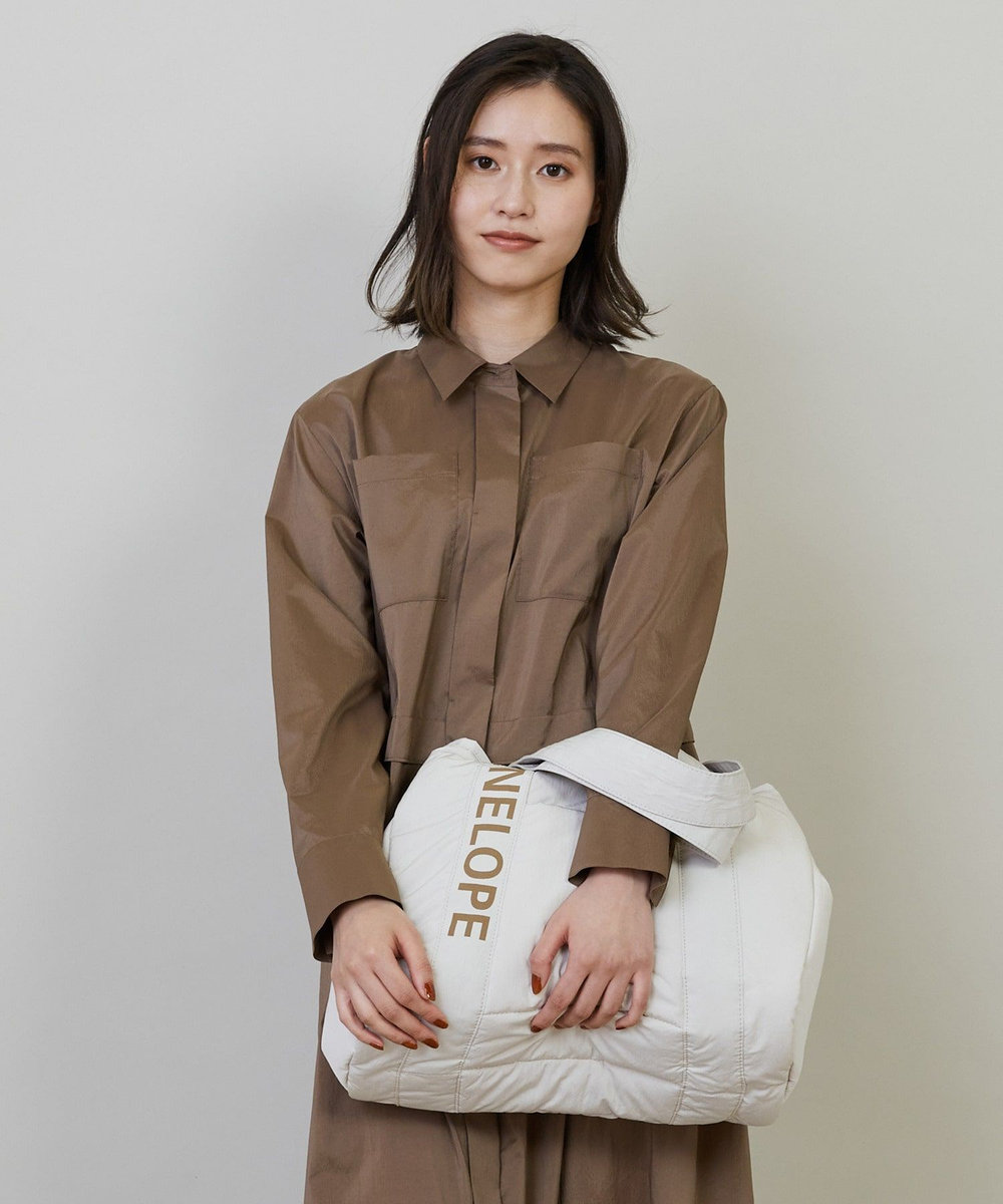 L'EQUIPE ateliers PENELOPE×L'EQUIPE ボンディングトートバッグ ベージュ