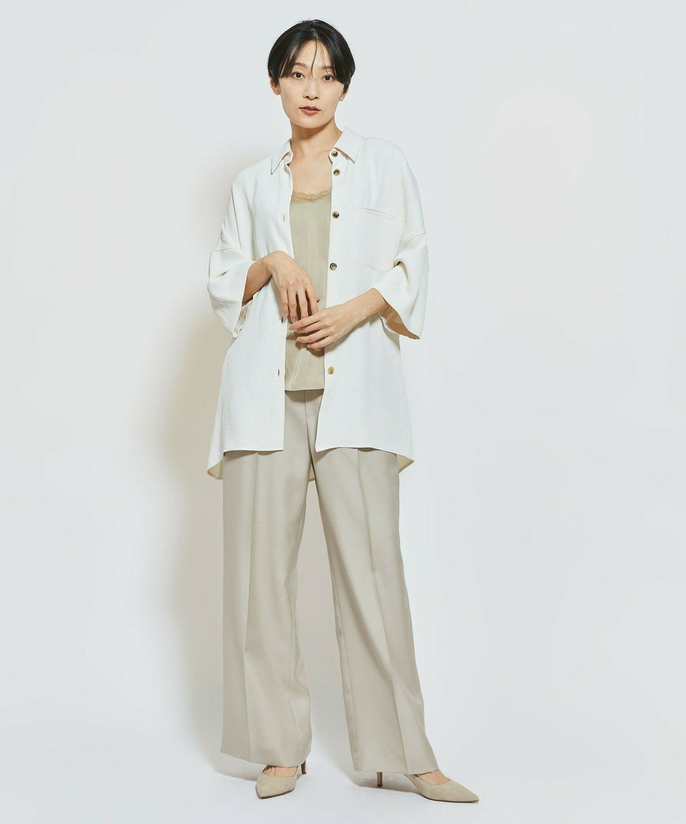 MOGA Collection MOGA Collection トリアセウールパンツ ベージュ
