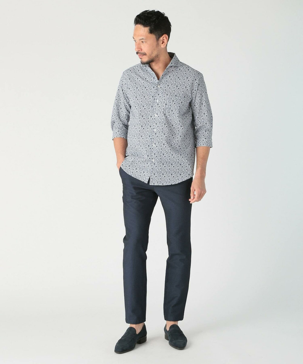 MEN'S BIGI ハイパワーストレッチ ツイルパンツ＜2wayストレッチ＞ ネイビー