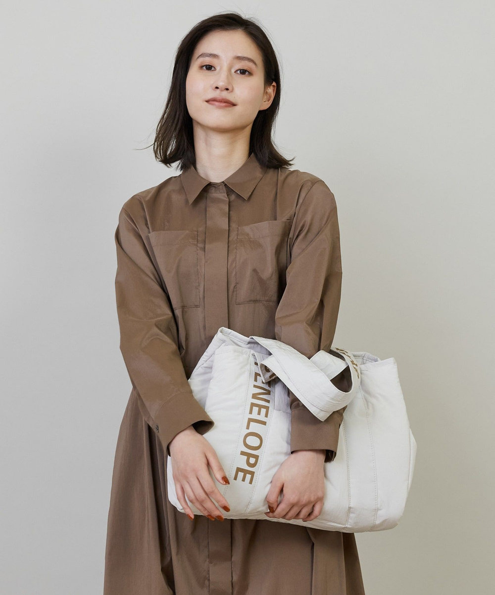 L'EQUIPE ateliers PENELOPE×L'EQUIPE ボンディングトートバッグ ベージュ