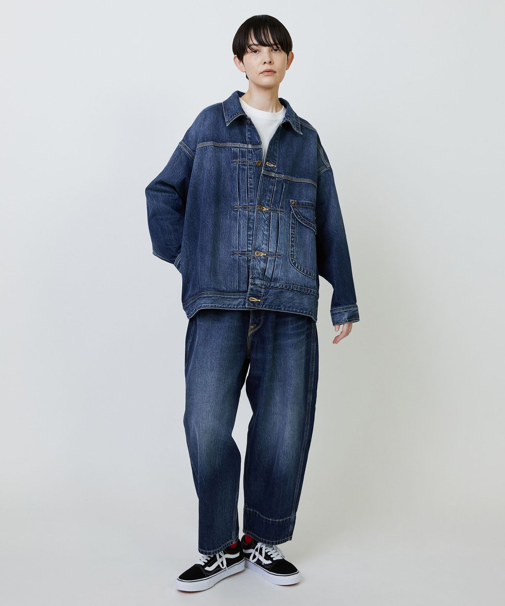 FRAPBOIS Lee×FRAPBOIS COW BOY JACKET ブルー