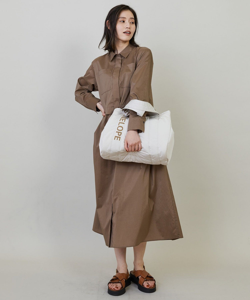 L'EQUIPE ateliers PENELOPE×L'EQUIPE ボンディングトートバッグ ベージュ