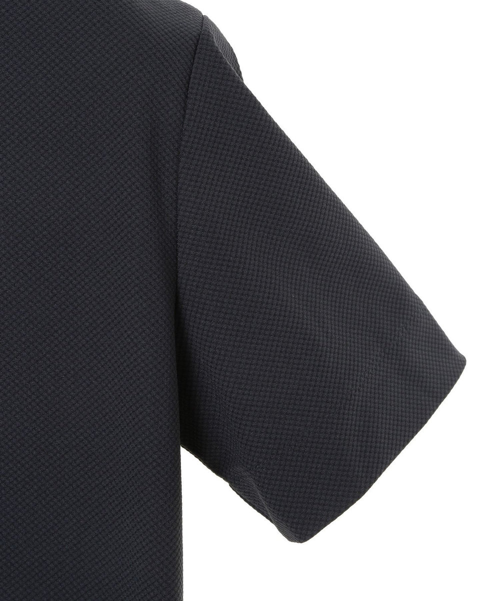 MEN'S BIGI 【COLE HAAN/コール ハーン】別注 ハニカムジャージ素材ジャケットTEE<抗菌/UVカット/4WAYストレッチ> ネイビー